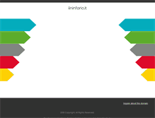 Tablet Screenshot of ilninfario.it
